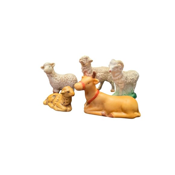 Lot of 5 Vintage Nativity Animals Bundle - Picture 4 of 8